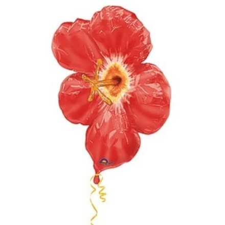 А Фигура Гибискус красный 66см*66см.