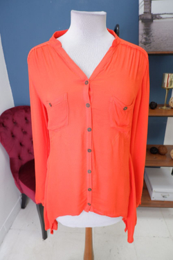 Блузка Clara Vitti яркая 42 размер