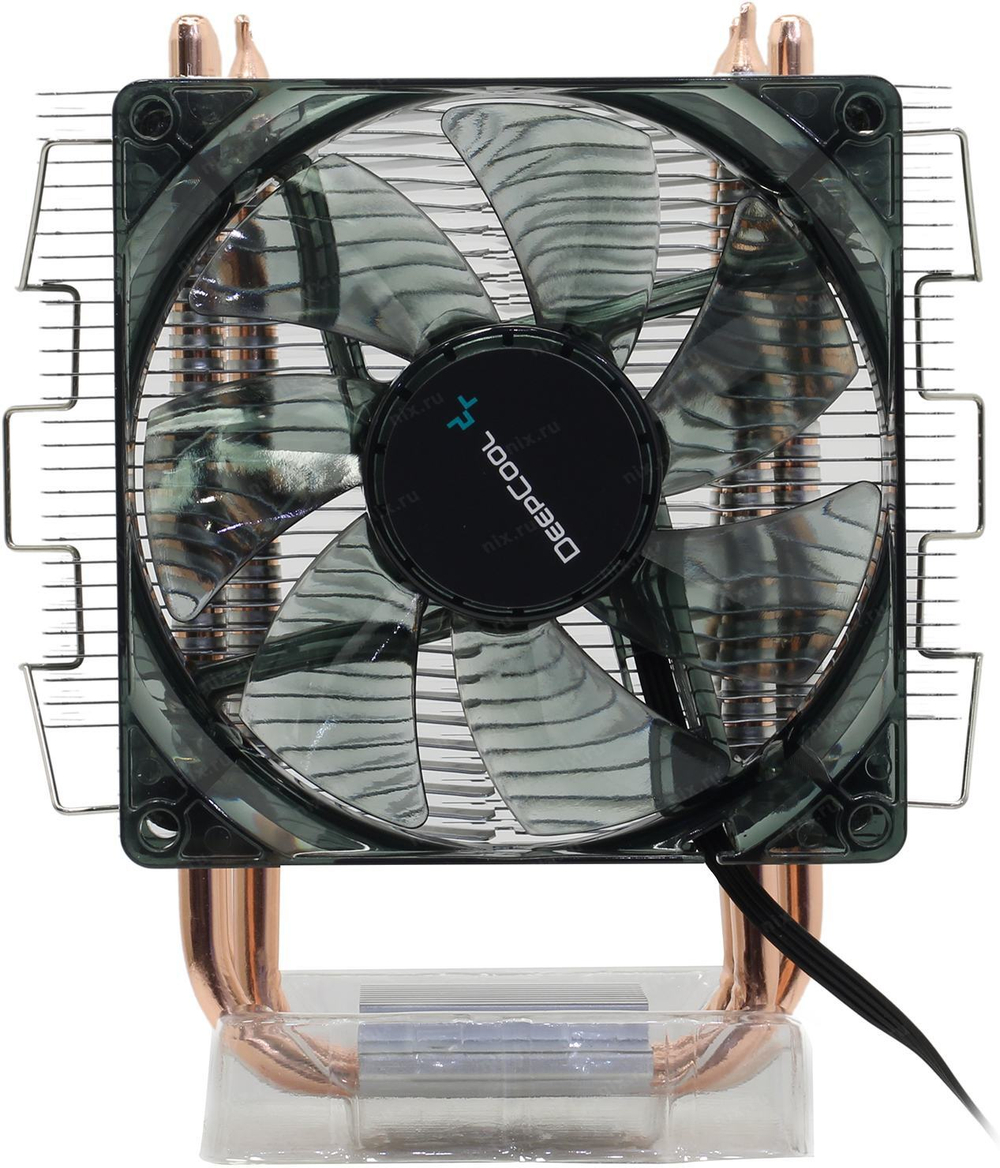 Устройство охлаждения(кулер) Deepcool Gammaxx 300 Fury Soc-AM5/AM4/1200/1700/1851 черный 4-pin 18-21 DP-MCH3-GMX300F