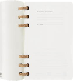 Еженедельник Moleskine ACADEMIC SPIRAL (DSSPB12AMWH3) Large 150х210мм 200стр кремовые страницы спираль черный