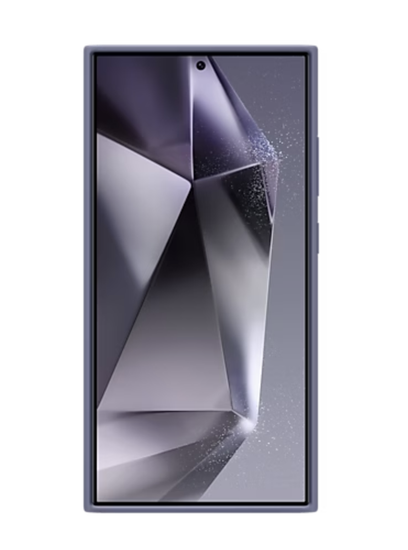 Чехол-накладка Silicone Case S24 Ultra ( Фиолетовый)