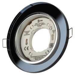 DK80 BK Светильник ЭРА под лампу Gx53, 220V,13W, черный