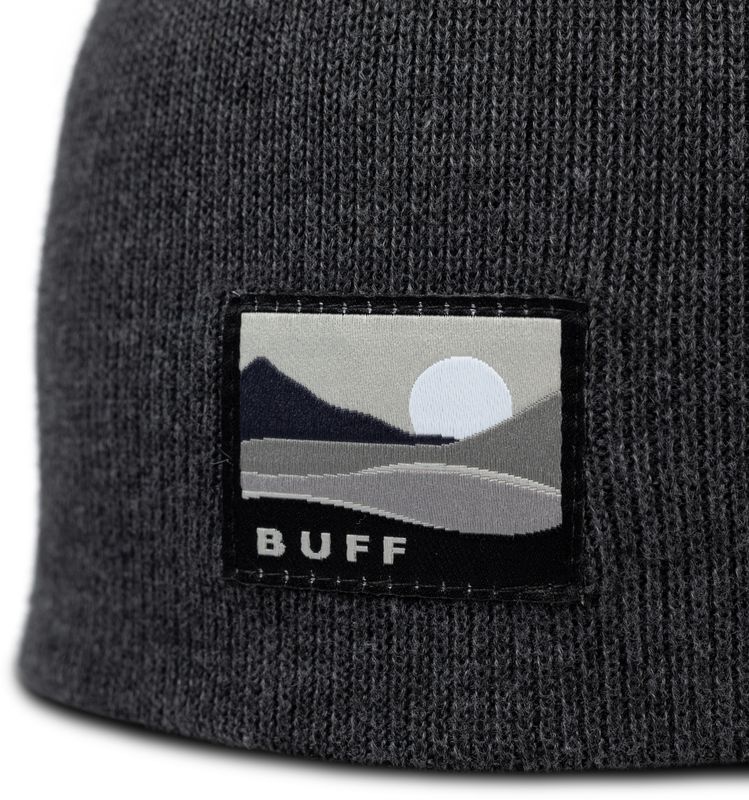 Шапка вязаная Buff Knitted Lilon Long Grey Heather Фото 4