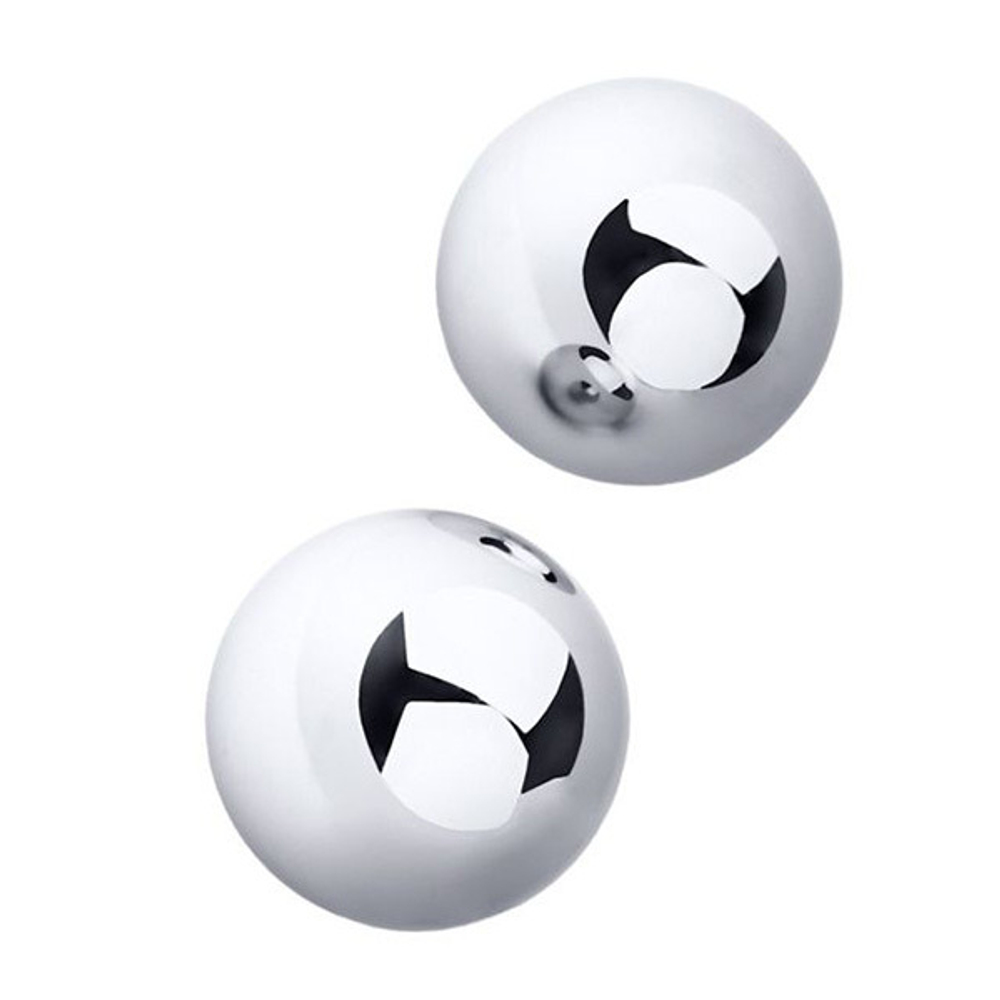 Вагинальные гладкие шарики из металла ToyFa Metal 715009