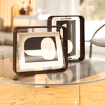 Фоторамка двухсторонняя bellwood, 26х31 см, орех