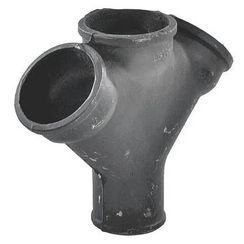 Крестовина чуг канал б/н Ду100х100х100х45гр 1-пл косая ГОСТ 6942-98