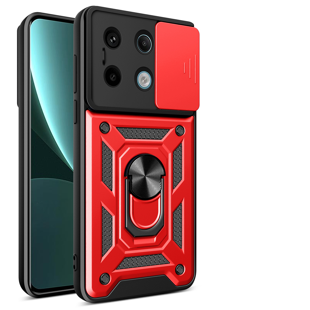 Чехол с кольцом Bumper Case для Poco X6