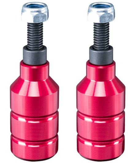 Набор пегов для трюкового самоката Drop Alu Red, 2 шт.
