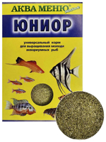 Аква Меню Юниор для молодняка ежедневный корм 20 г