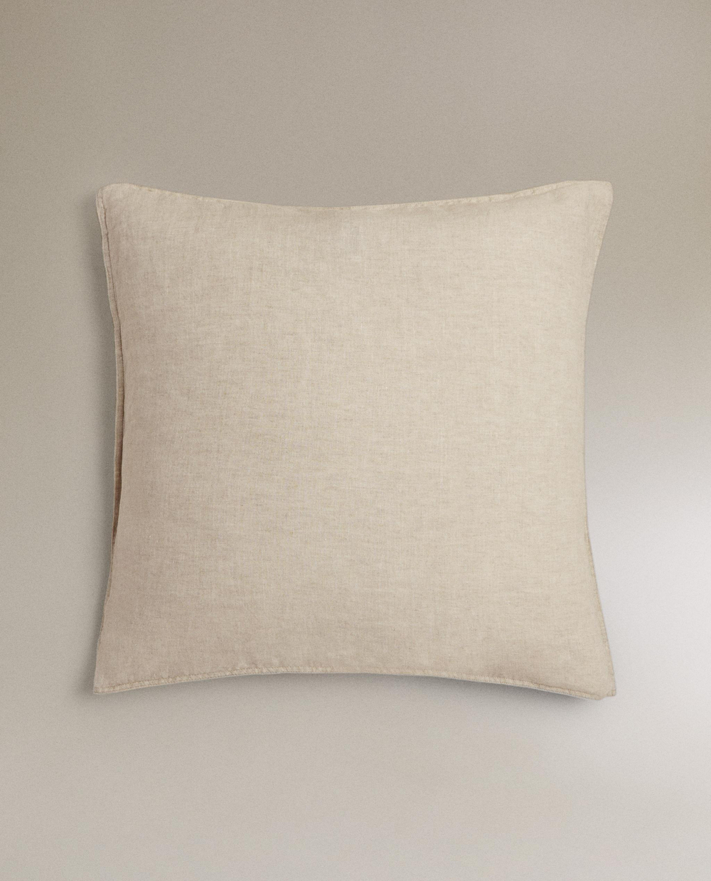 Комплект постельного белья Zara Home, лён 100%, однотонный, 6150/091
