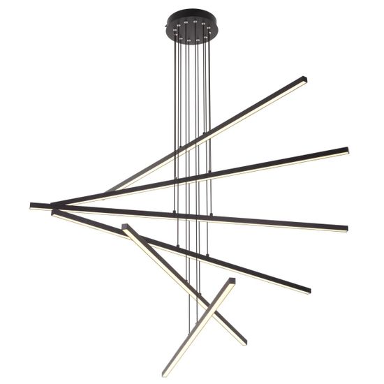 CL203261 Стиг Черный Люстра Подвесная