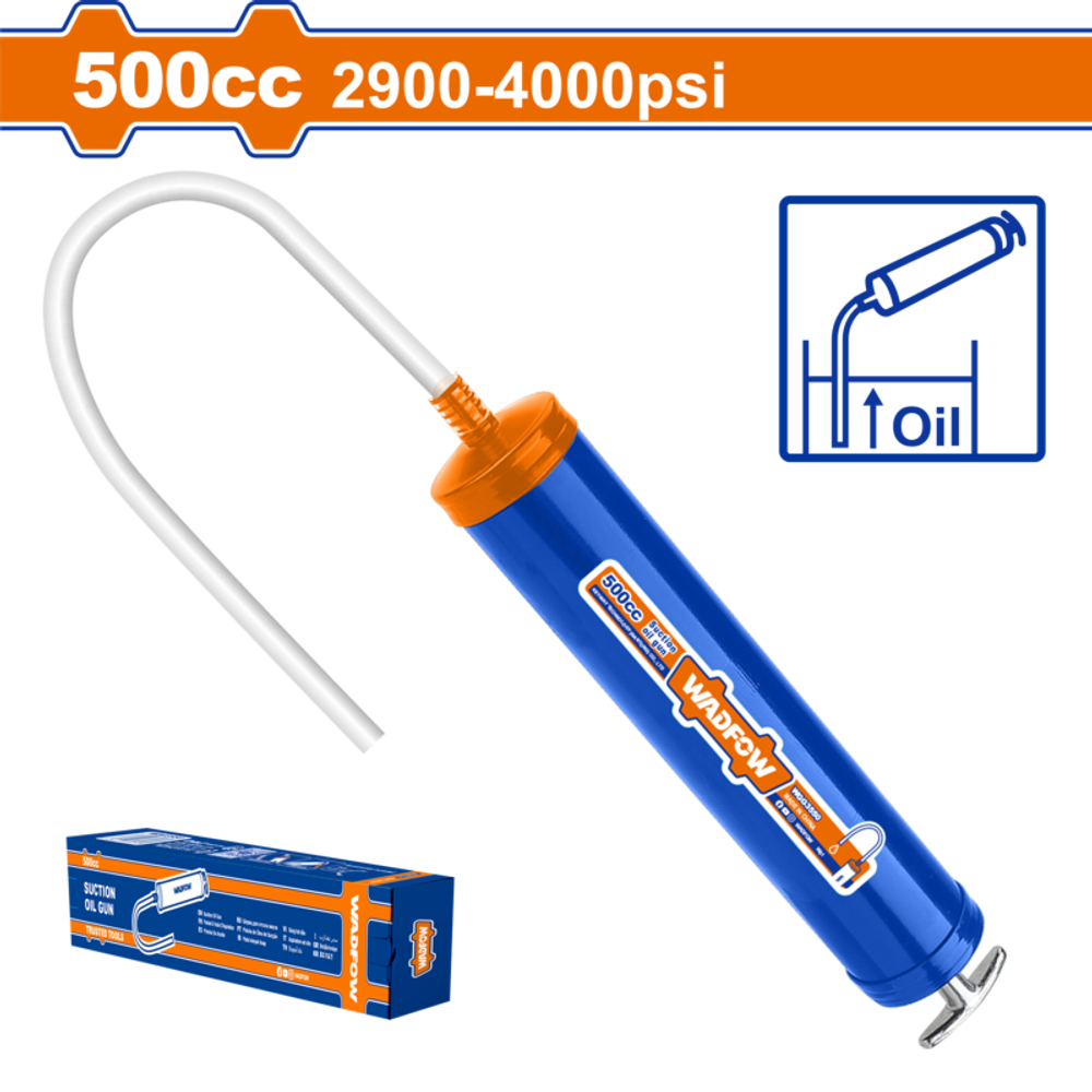 Масляный шприц 500 см3 (20) WADFOW WGG3550