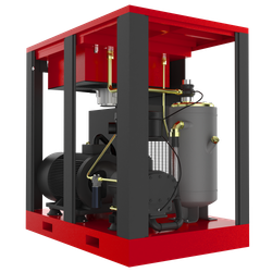 HRS-9513800 Винтовой компрессор с прямым приводом Harrison: 13800 л/мин, 10 бар, 90 кВт