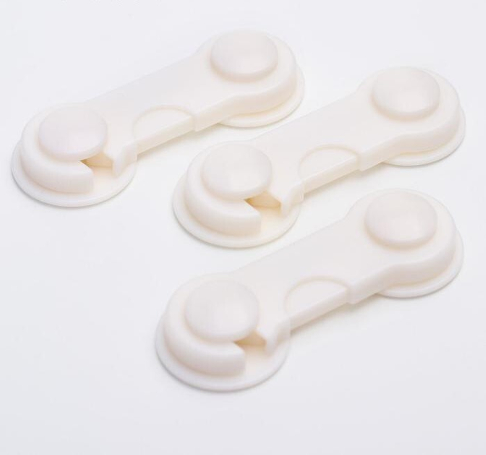 4768000 Набор блокираторов для дверей шкафов, 3 шт., цвет белый