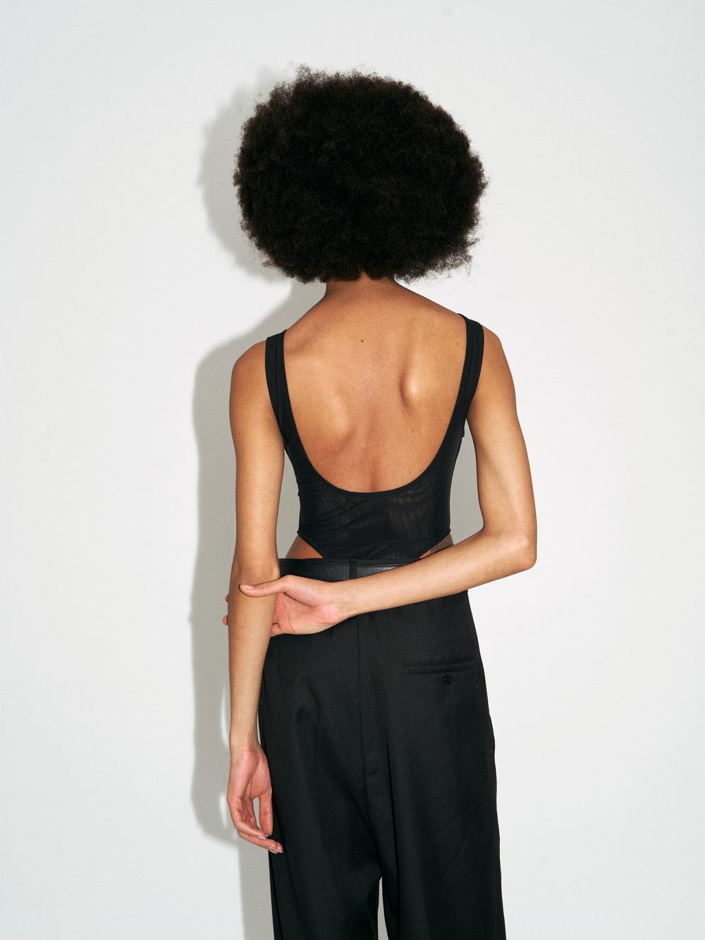 Bodysuit Mira Mesh Black