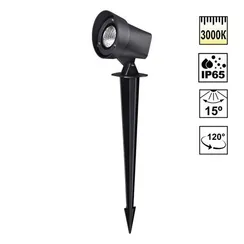 359218 STREET NT23 400 черный Светильник ландшафтный светодиодный грунтовой IP65 LED 13W 110-240V 1040Лм 3000К LANDSCAPE