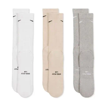 Теннисные носки Nike Everyday Elevated Crew 3P - multicolor