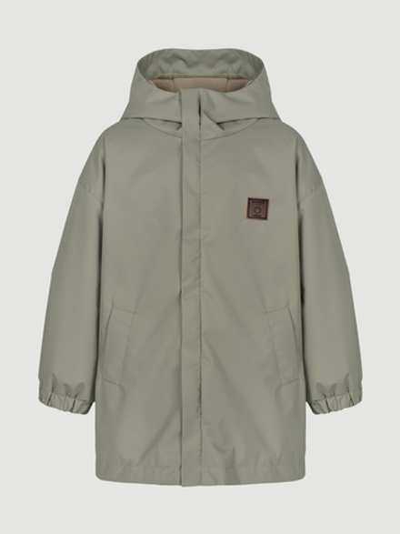 Парка демисезонная на флисе Mjölk Хаки