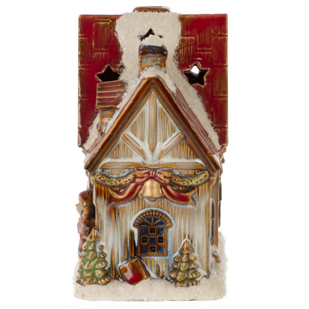 GAEM Фигурка декоративная с подсвет "Домик" (AAx2, н/п), L10,5 W8,5 H14,5 см