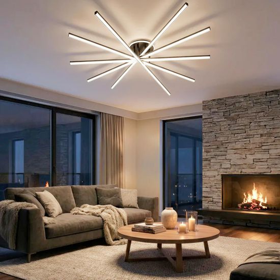 CL203651 TRENT Черный Люстра