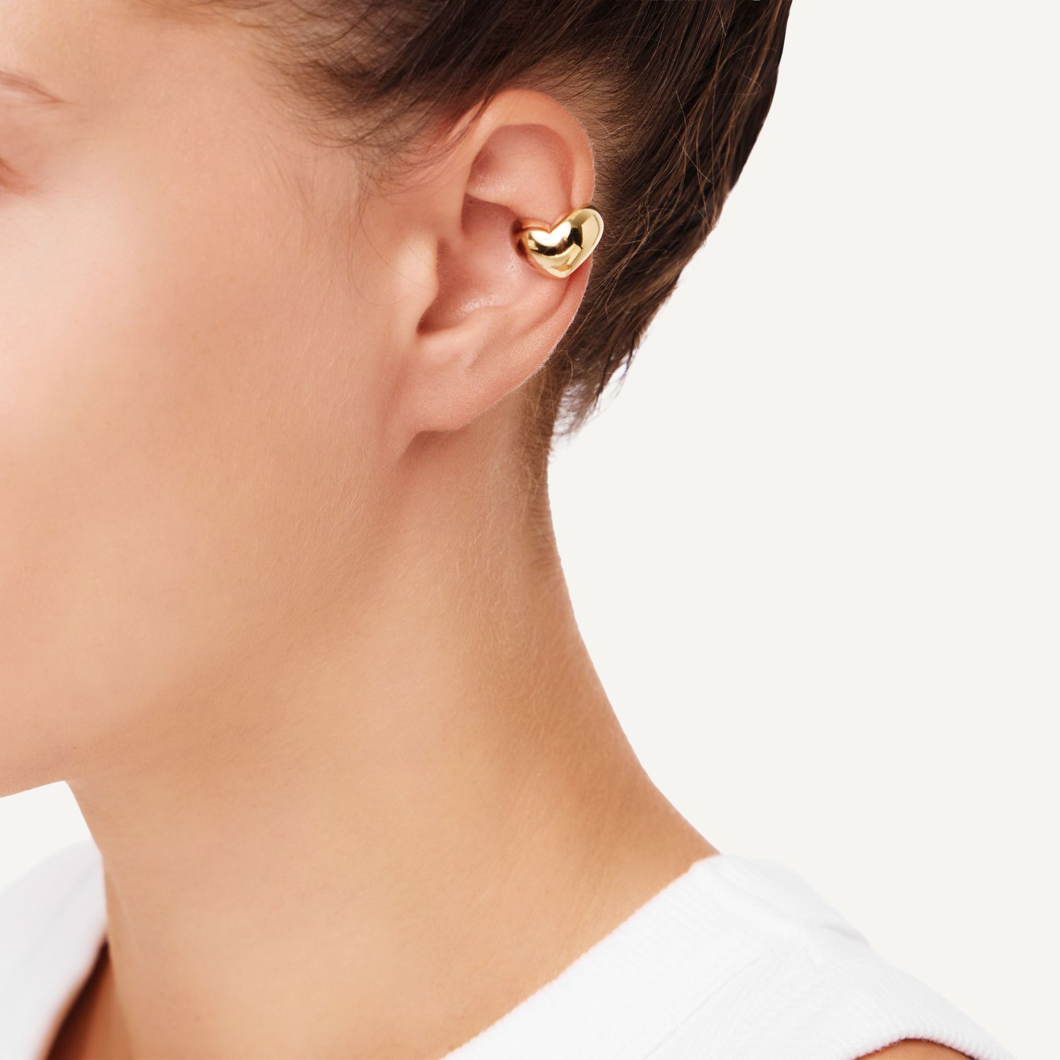 Кафф Mini Heart Earcuff - Gold