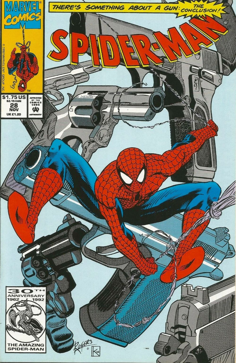 Комикс Spider-Man #27-28 Something about a gun... parts 1-2