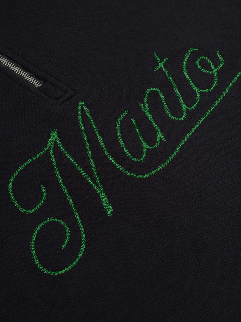 Зип-свитшот MANTO ONE чёрный