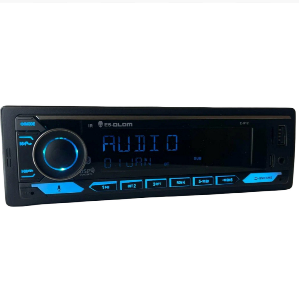 Автомагнитола FM/BT/USB/TF DSP Color E5-OLOM E-012