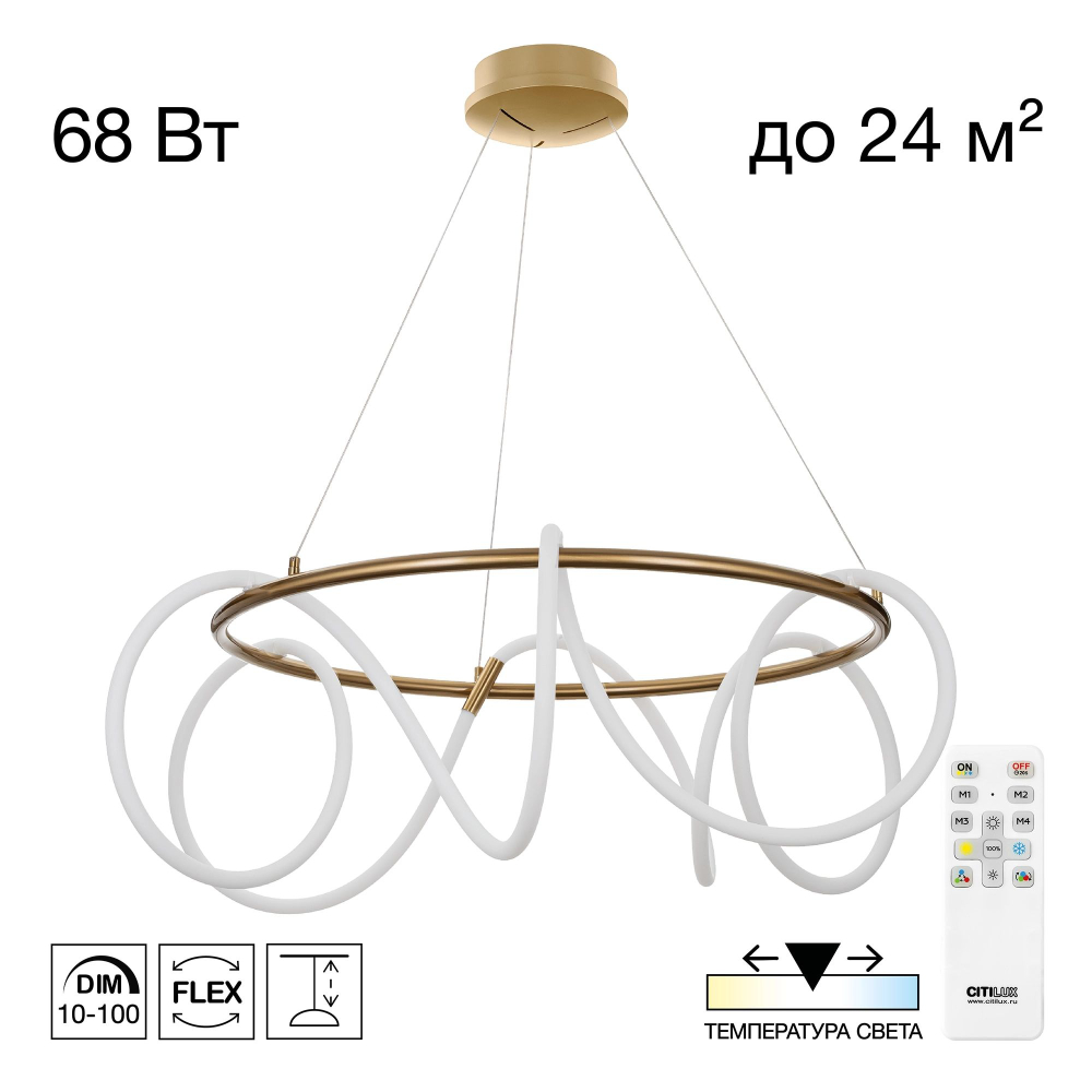 Подвесной светильник Citilux PYTHON CL220283