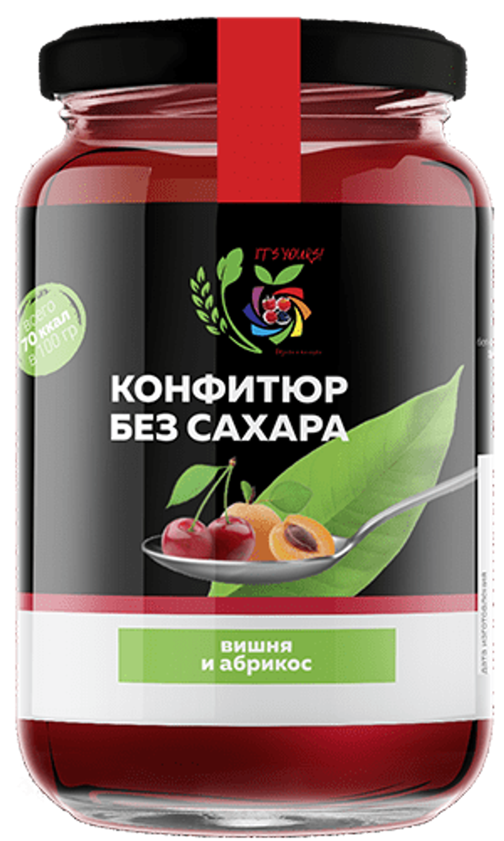 Конфитюр_вишня-абрикос