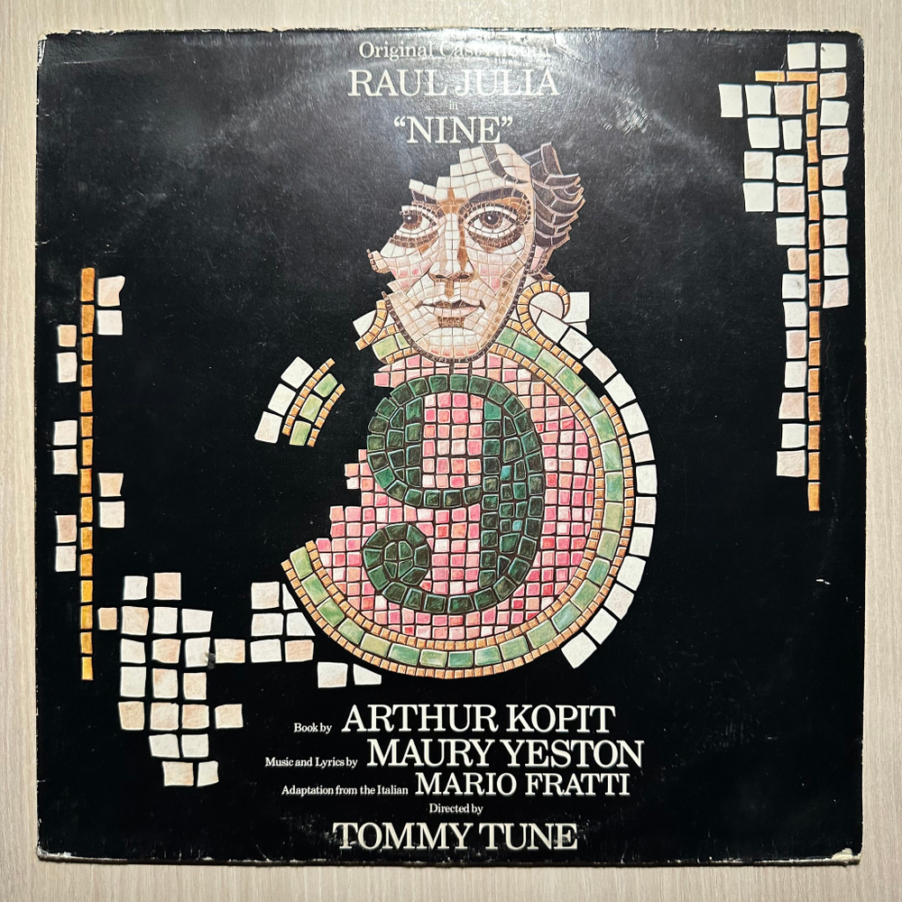 Maury Yeston, Raul Julia - Nine - Original Cast Album (Голландия 1982г.)