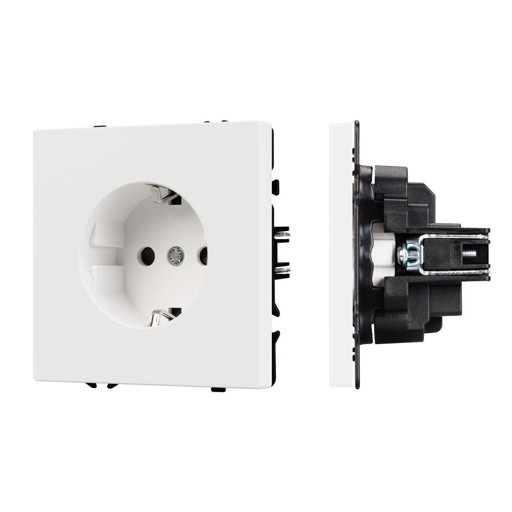 Механизм электрической розетки SCT-NOBE-MEU1-SFPL-WH (230V, 16A) (Arlight, -) 054276