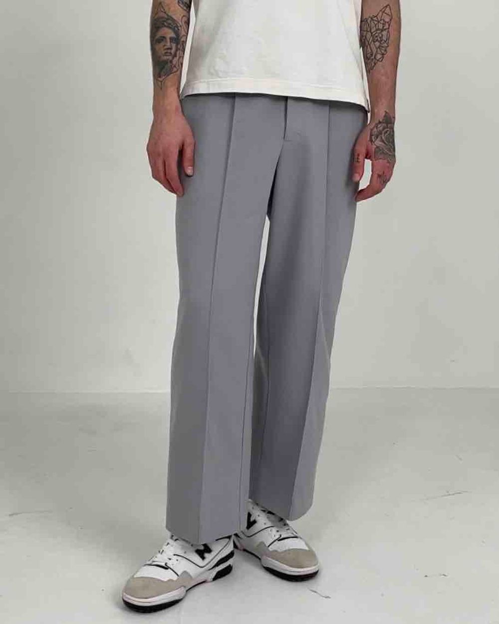 Брюки Backtrend First Жемчужные