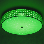 Citilux Портал CL32410G1 LED RGB Люстра хрустальная с пультом Хром