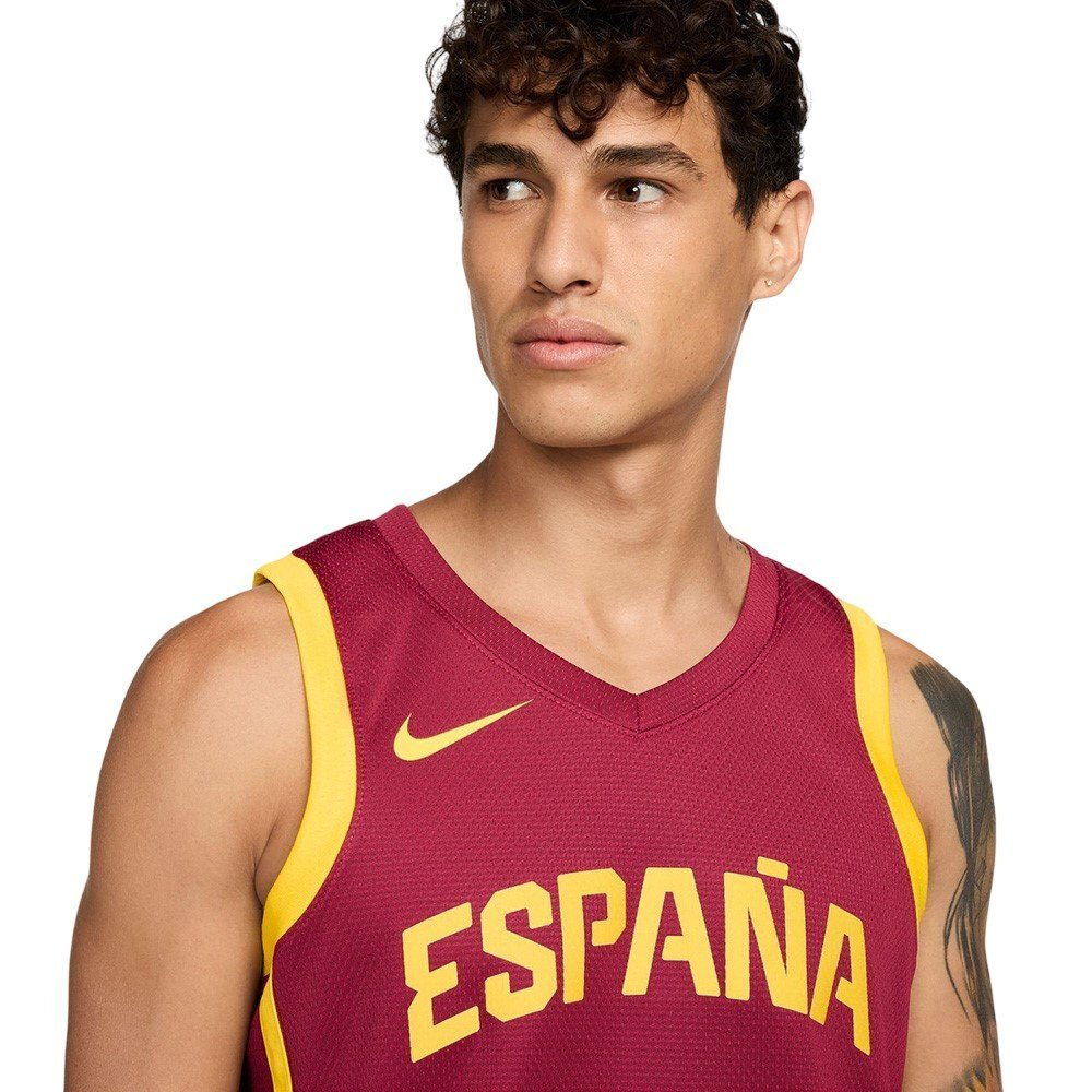 Баскетбольная джерси Nike Spain Limited Road Basketball Jersey Red