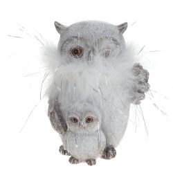 GAEM Фигурка декоративная "Сова", L8 W6,5 H10,5 см, 2в.