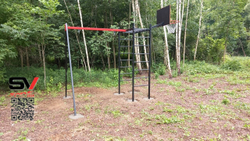 Монтаж уличного спортивно-игрового комплекса Sv Sport