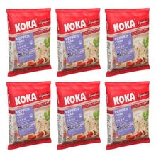 Лапша KOKA Signature Краб в перечном соусе 85 г 6 шт