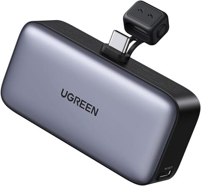Мобильный аккумулятор Power Bank 5000mAh, 20W, с разъемом USB C, UGREEN 35338