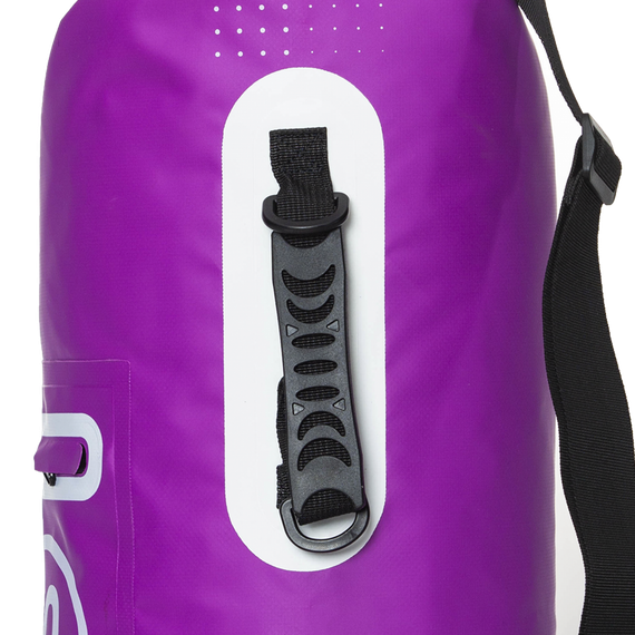 Гермомешок 20 литров фиолетовый с лямкой  и карманом Marlin Dry Tube 20 L