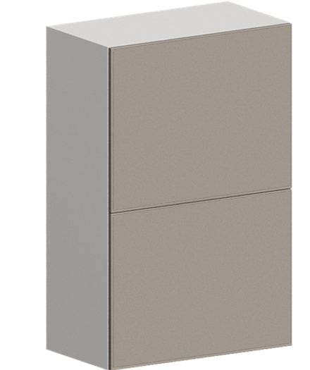 Кухня Модуль ШВГ 602Г Белый / Грей Софт