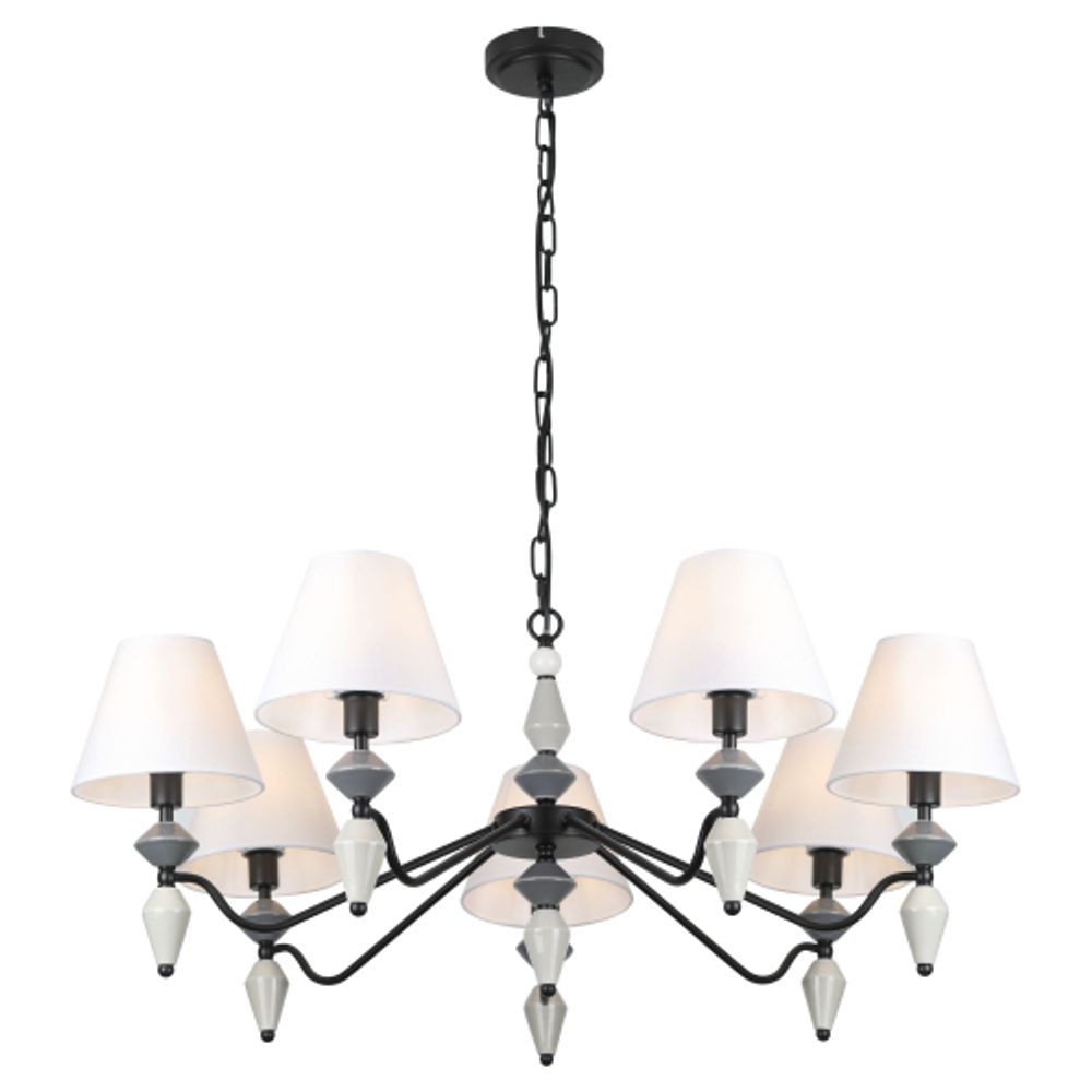 Люстра Rivoli Alisia 2096-307 7 х Е14 40 Вт классика