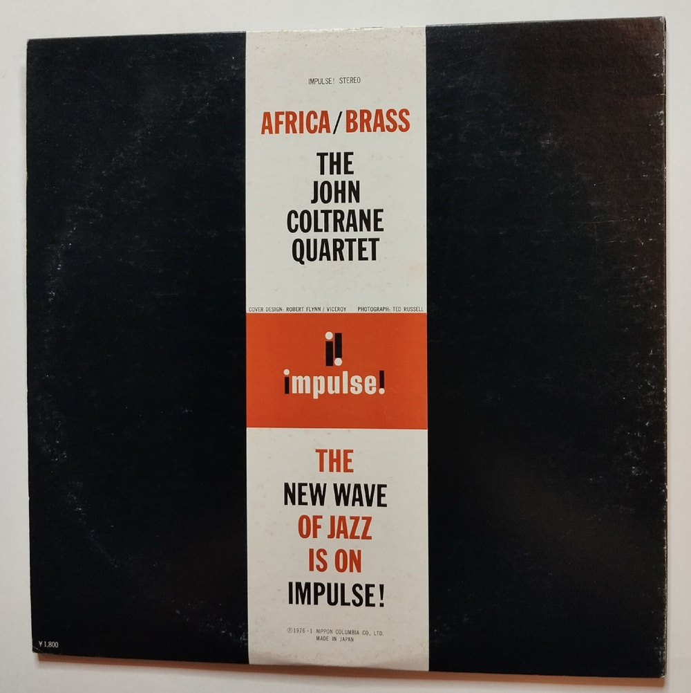 Винтажная виниловая пластинка LP The John Coltrane Quartet Africa/Brass (Japan 1976)