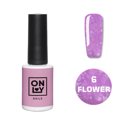 Гель-лак OnlyNails Flower №6, 10 мл