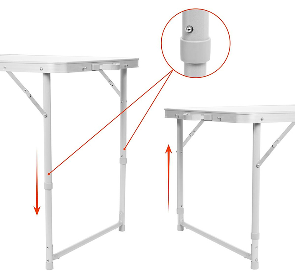 Набор мебели Helios (АЛЮМ), стол + 4табурета (21407+21124) SHARK