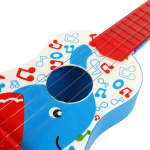 Гитара 48см, цвет синий, пакет JF188-6