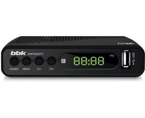 тюнер  BBK SMP 028 HDT2 (эфирный)