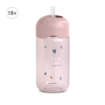 Детский поильник с трубочкой Suavinex 340 мл розовый