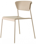 Стул пластиковый Scab Design Lisa Technopolymer Go Green, тортора