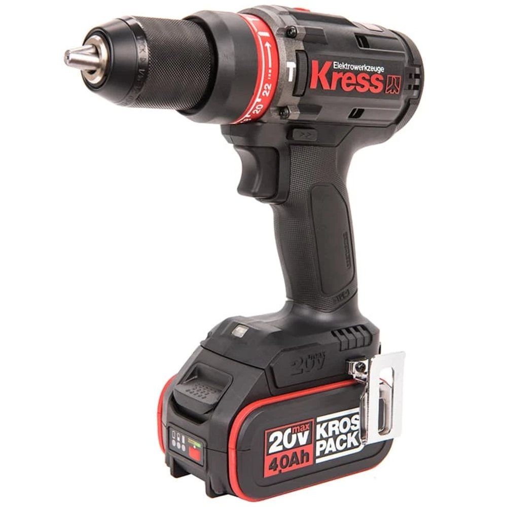Kress KU361 дрель-шуруповерт (2 x 4 Ач, ЗУ)